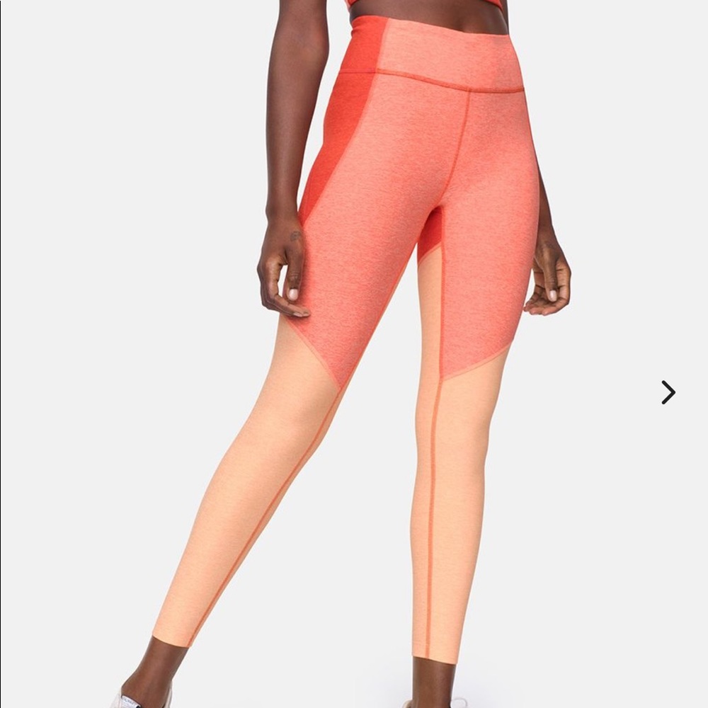 Outdoor Voices 7/8 Tri-Tone Leggings NWT - Picture 1 of 9